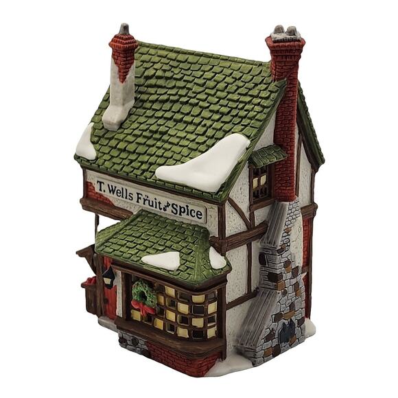Dept 56 T. Wells Fruit and Spice Heritage Collection Dickens Series VTG 1985 - Picture 10 of 16